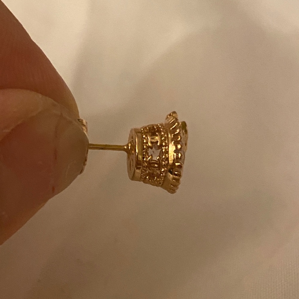 CC Gold Plated Studs - Picture 4 of 4